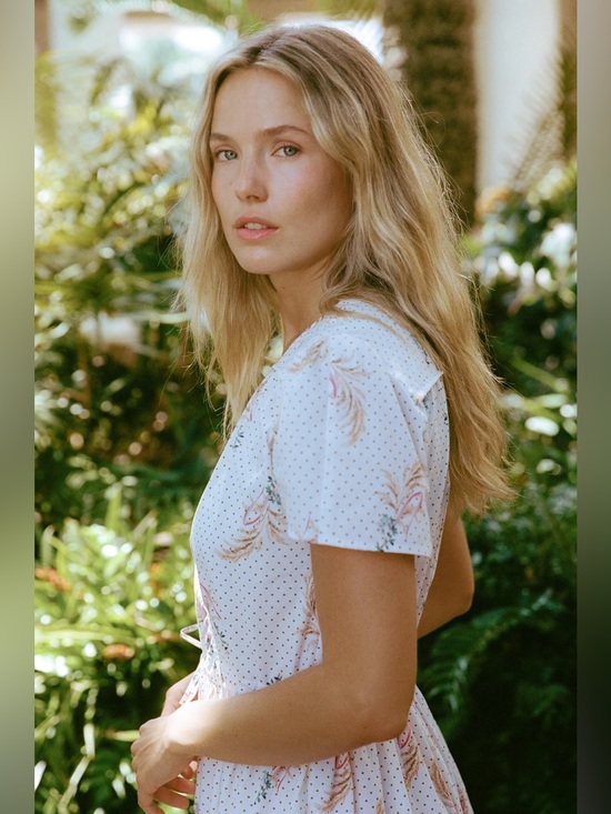 The Dawn Dress Pampas Bouquet Small Petite